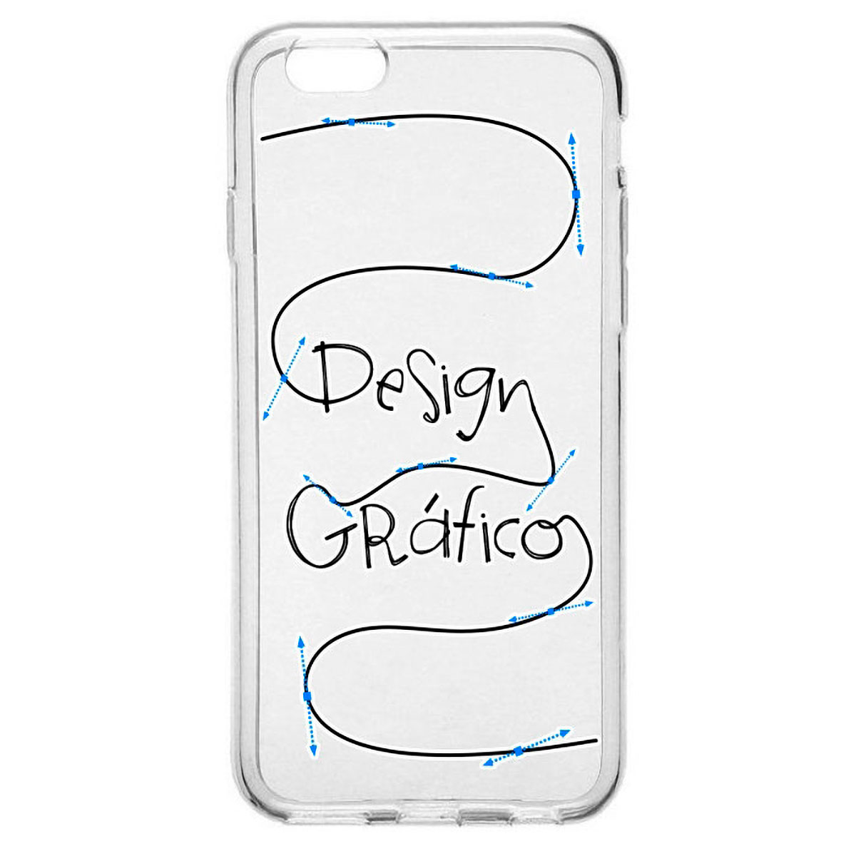 Capinha para Celular Designer Gráfico Masculino