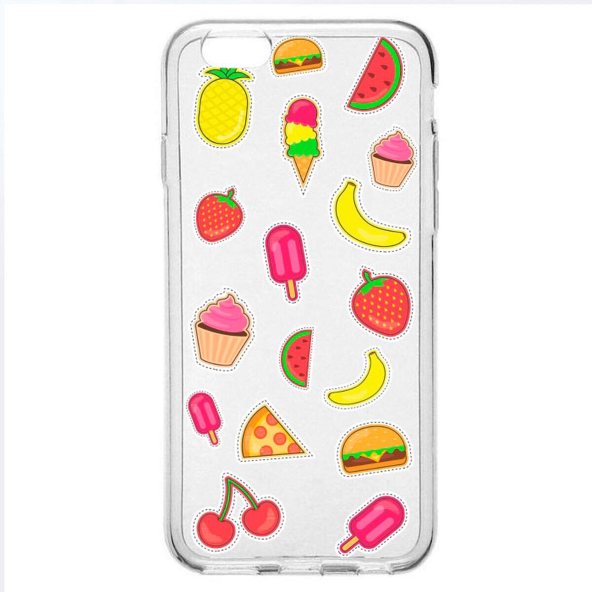 Capinha para Celular Frutas e Sorvetes