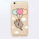 Capa para Celular Gatinha com Bal�o