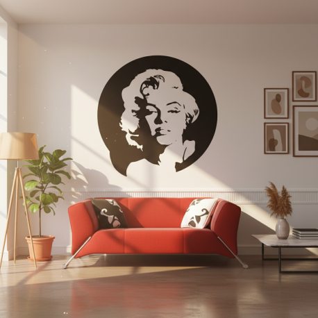 Adesivo de Parede Marilyn Monroe 5
