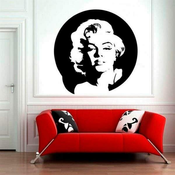 Adesivo de Parede Marilyn Monroe 5