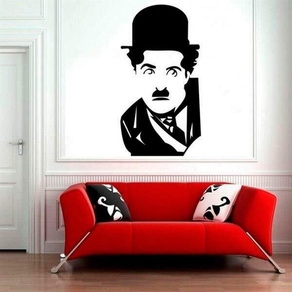 Adesivo de Parede Charlie Chaplin 2