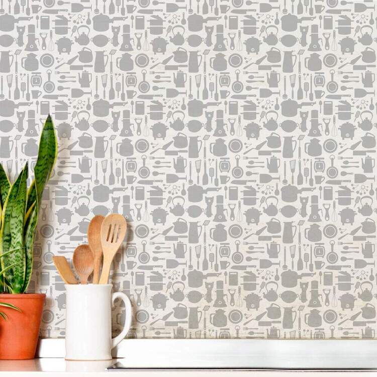 Papel de Parede Cozinha Mod 007