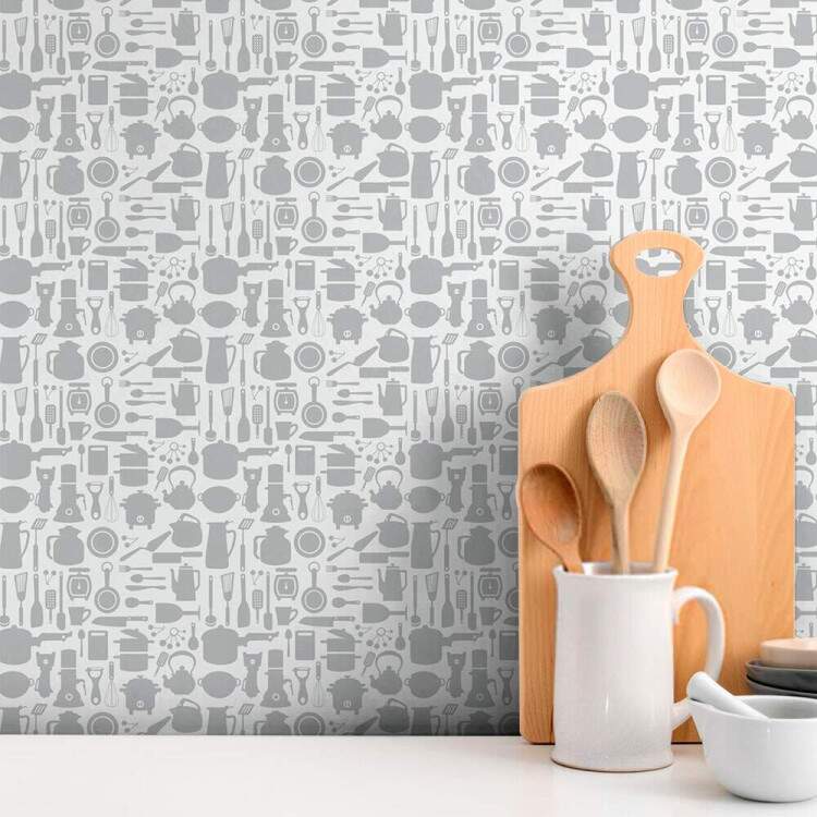 Papel de Parede Cozinha Mod 007