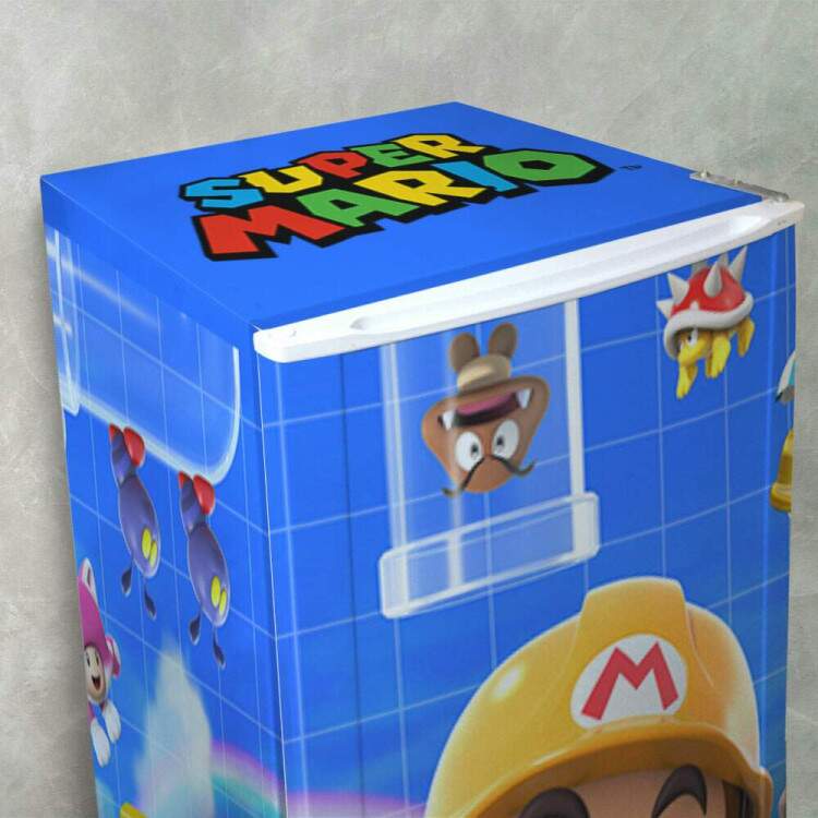 Envelopamento de Geladeira Mario World 2