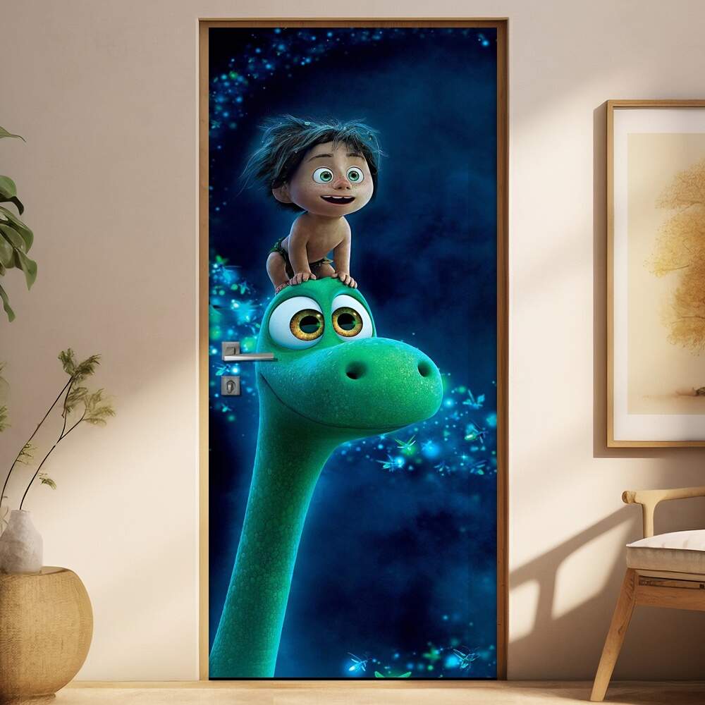 Adesivo Para Porta O Bom Dinossauro