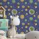 Papel de Parede Infantil Mod 107 Espa�o