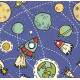 Papel de Parede Infantil Mod 107 Espa�o