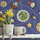 Papel de Parede Infantil Mod 107 Espa�o