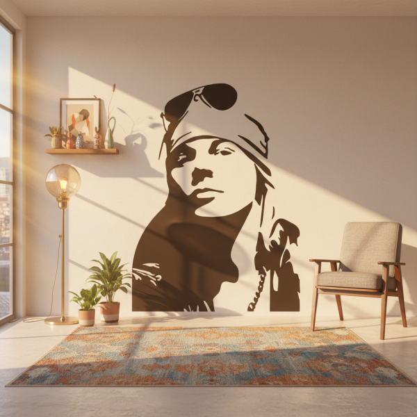 Adesivo de Parede Guns n Roses Axl