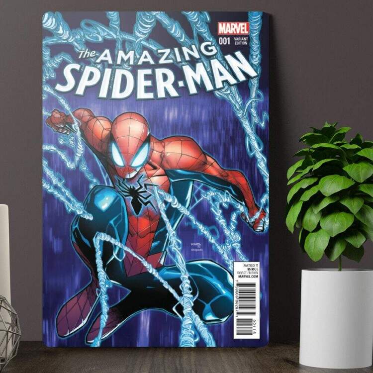 Placa Decorativa Marvel Espetacular Homem Aranha 2