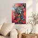 Placa Decorativa Marvel Her�is