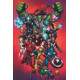 Placa Decorativa Marvel Her�is