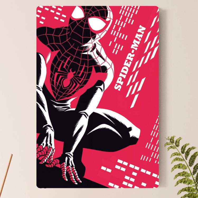 Placa Decorativa Marvel Homem Aranha