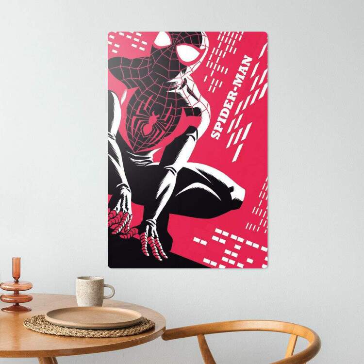 Placa Decorativa Marvel Homem Aranha