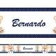 Faixa Decorativa Ursinho Pr�ncipe com Nome 4
