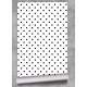 Papel de Parede Po� Mod 003 Branco e Preto