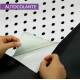 Papel de Parede Po� Mod 003 Branco e Preto