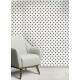Papel de Parede Po� Mod 003 Branco e Preto