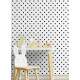 Papel de Parede Po� Mod 003 Branco e Preto