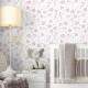 Papel de Parede Infantil Mod 114 Cora�es
