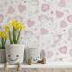 Papel de Parede Infantil Mod 114 Cora�es
