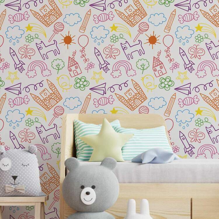 Papel de Parede Infantil Mod 116