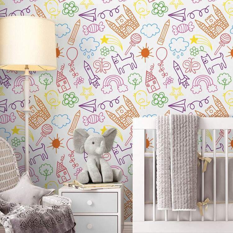 Papel de Parede Infantil Mod 116