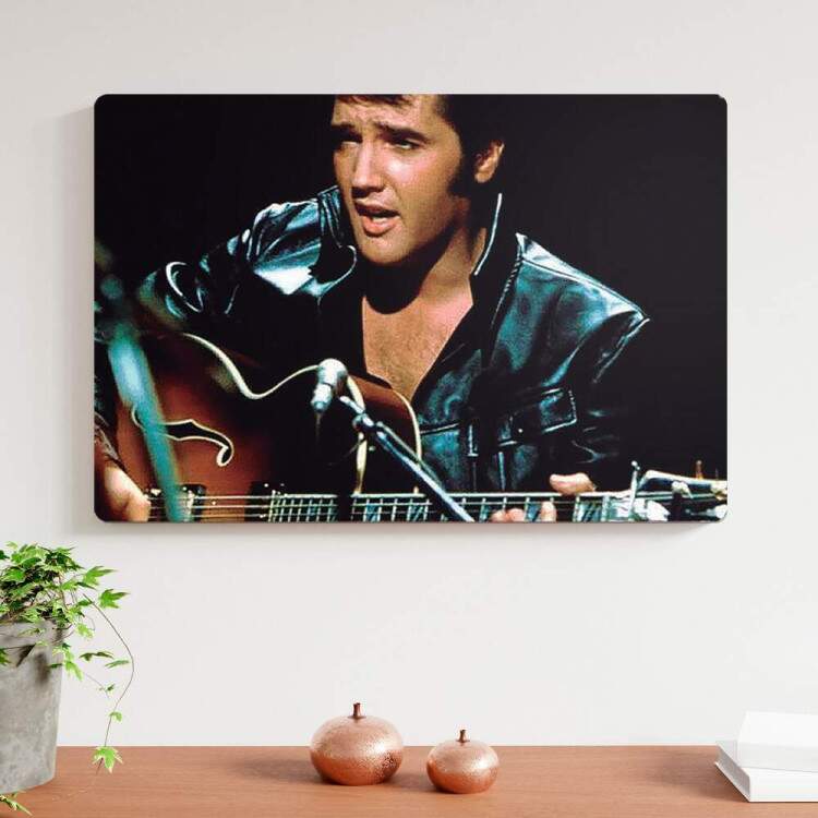 Placa Decorativa Retro Vintage Elvis Presley