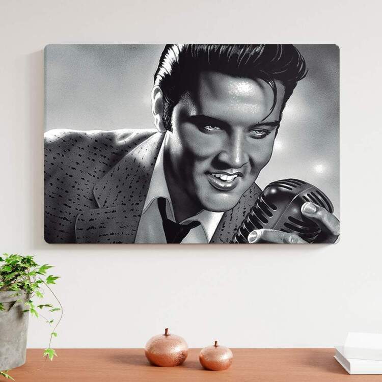 Placa Decorativa Retro Vintage Elvis Presley 2