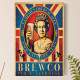 Placa decorativa Bebidas 1 Brewco