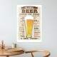 Placa decorativa Bebidas 13 Beer