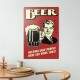 Placa decorativa Bebidas 14 Beer