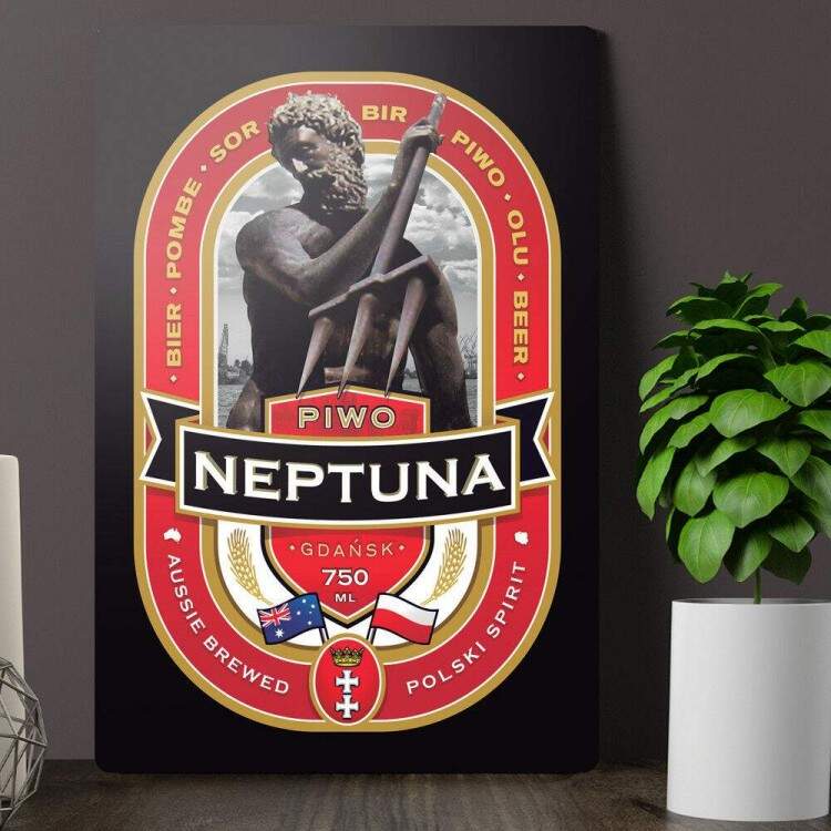 Placa decorativa Bebidas 27 Neptuna