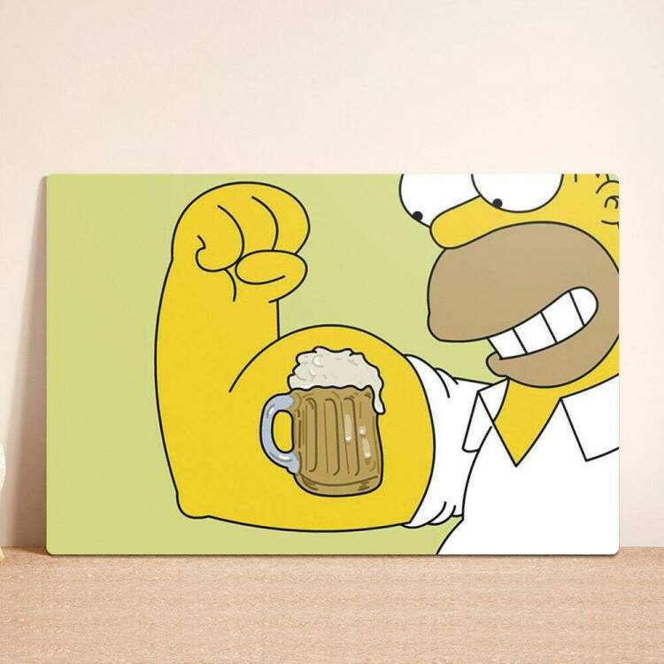 Placa Decorativa The Simpsons 1