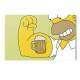 Placa Decorativa The Simpsons 1