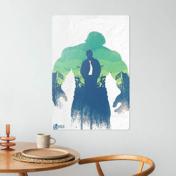 Placa decorativa Heris 3 Hulk