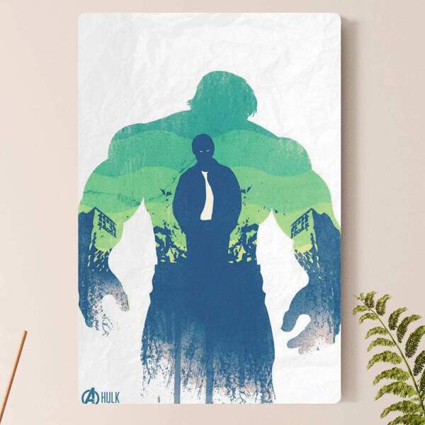 Placa decorativa Heris 3 Hulk