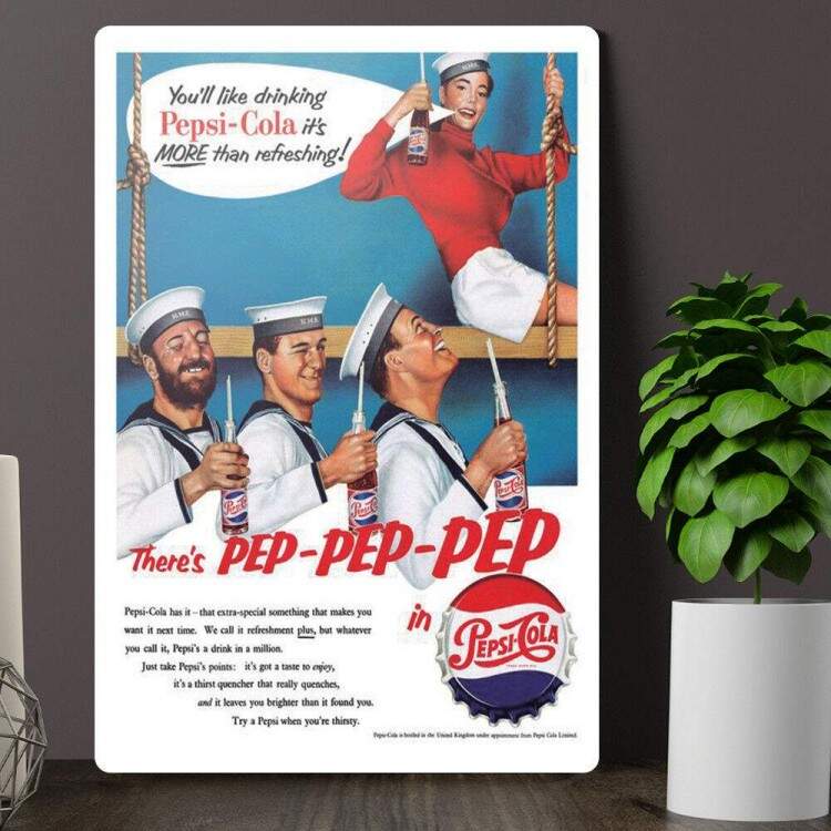 Placa Decorativa Propaganda Vintage 3