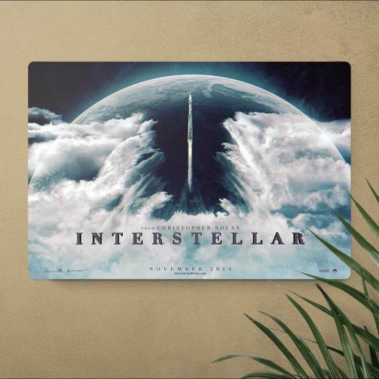 Placa Decorativa Interstellar 3