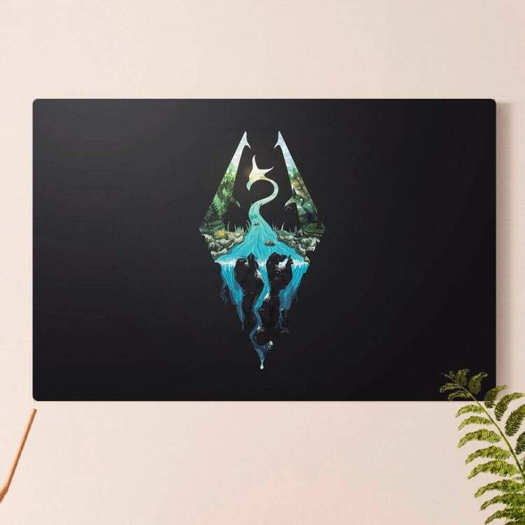 Placa Decorativa Skyrim 2