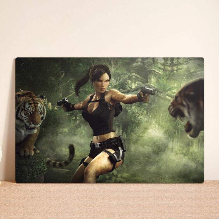 Placa Decorativa Tomb Raider 1