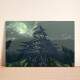 Placa Decorativa Pixel Art Paisagem 2