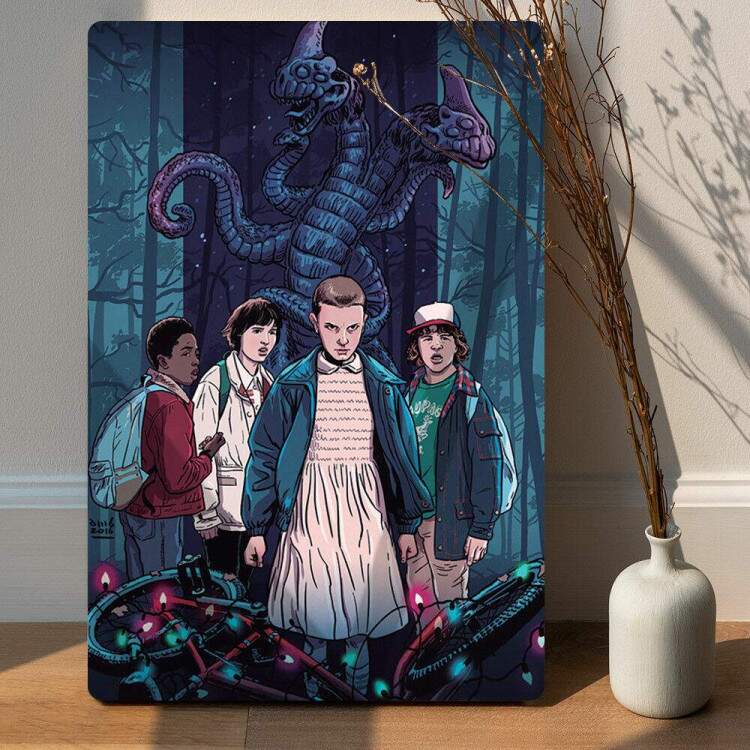 Placa Decorativa Stranger Things 2