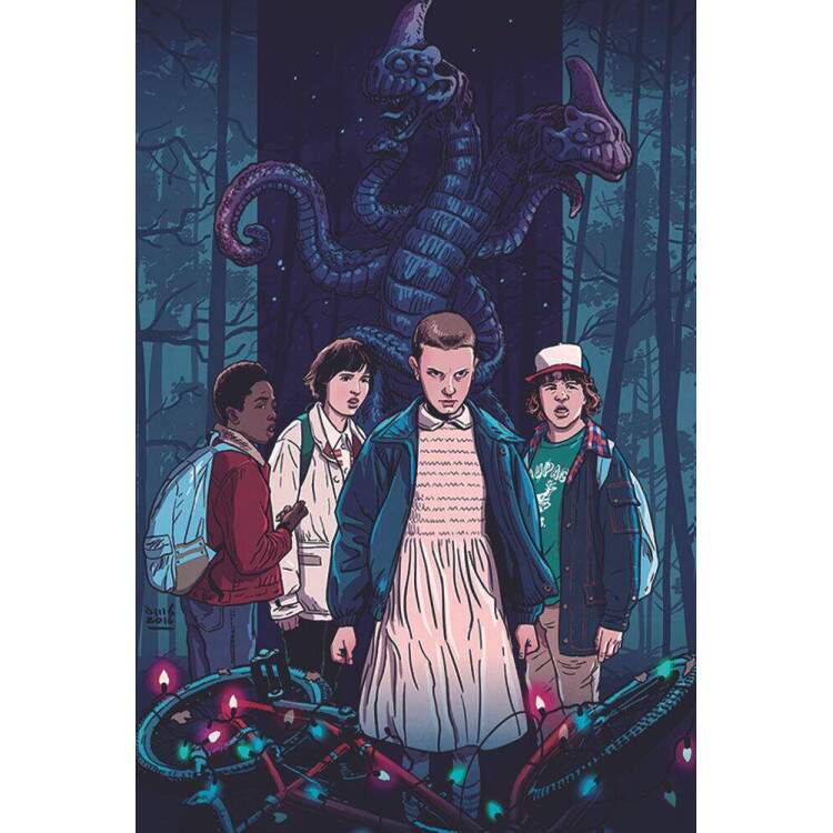 Placa Decorativa Stranger Things 2