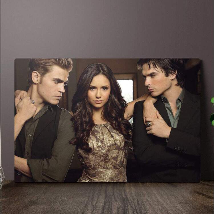 Placa Decorativa The Vampire Diaries 1