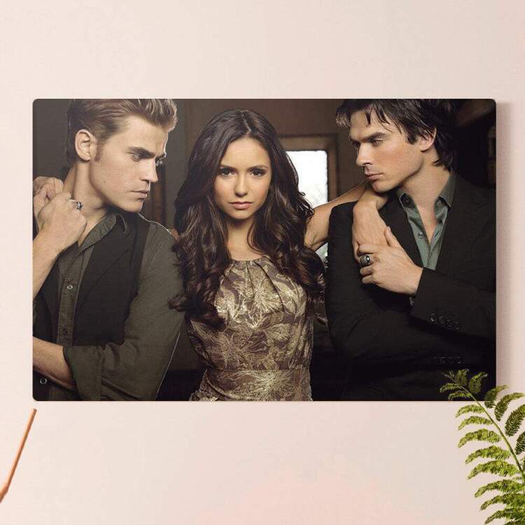 Placa Decorativa The Vampire Diaries 1