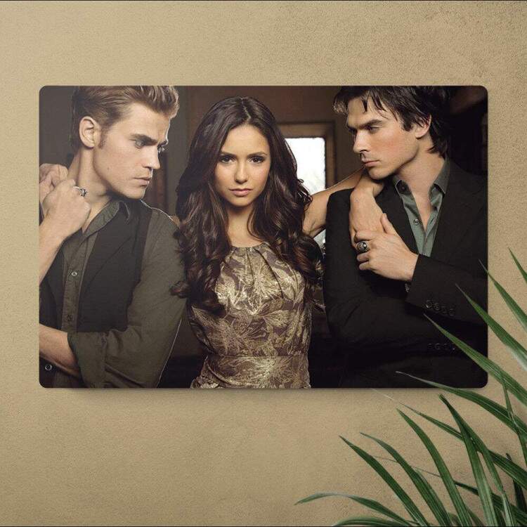 Placa Decorativa The Vampire Diaries 1