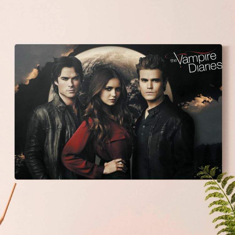 Placa Decorativa The Vampire Diaries 3