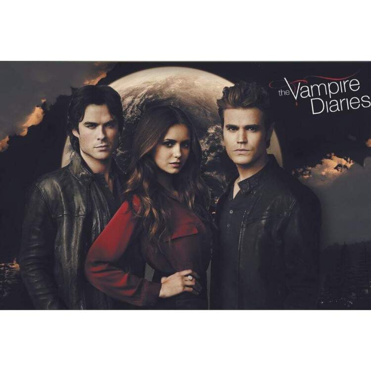 Placa Decorativa The Vampire Diaries 3